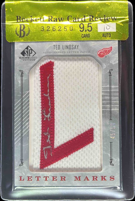 2007 SP Game Used #LM-TL Letter Marks /50