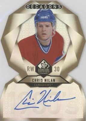 2020 SP Signature Edition Legends #DC-27 Decagons Gold Autographs