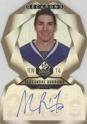 2020 SP Signature Edition Legends #DC-97 Decagons Gold Autographs