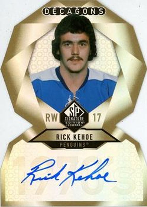 2020 SP Signature Edition Legends #DC-16 Decagons Gold Autographs