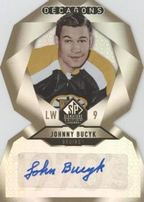 2020 SP Signature Edition Legends #DC-20 Decagons Gold Autographs