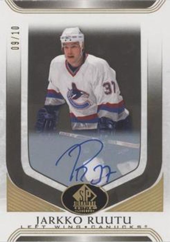 2020 SP Signature Edition Legends #196 Black /10