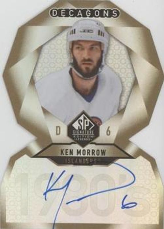 2020 SP Signature Edition Legends #DC-55 Decagons Gold Autographs