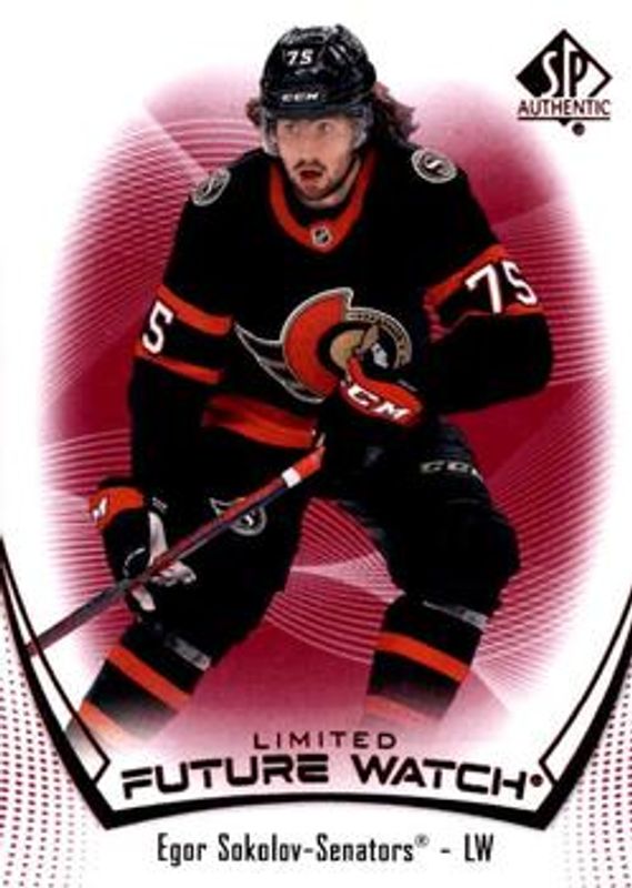 2021 SP Authentic #178 Limited Red