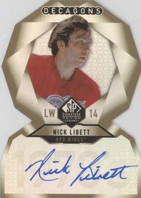 2020 SP Signature Edition Legends #DC-24 Decagons Gold Autographs