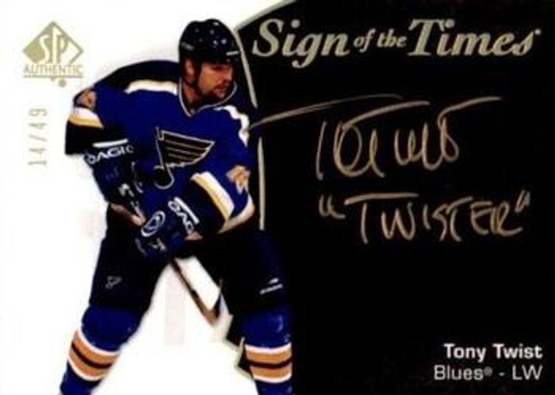 2021 SP Authentic #SOTT-TT Sign of the Times Black