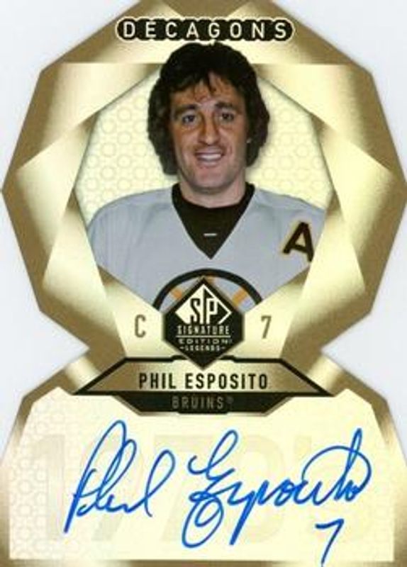 2020 SP Signature Edition Legends #DC-23 Decagons Gold Autographs