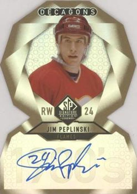 2020 SP Signature Edition Legends #DC-52 Decagons Gold Autographs