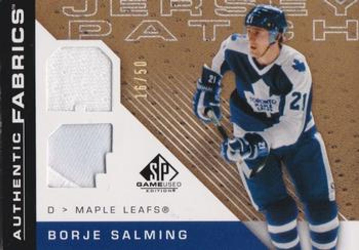 2007 SP Game Used #AF-SA Authentic Fabrics Jersey Patch /50
