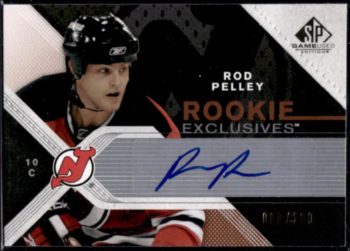 2007 SP Game Used #RE-RP Rookie Exclusives Autographs /100