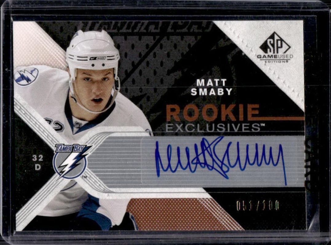 2007 SP Game Used #RE-MA Rookie Exclusives Autographs /100