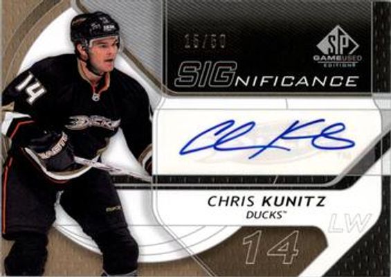 2008 SP Game Used #SIG-CK SIGnificance /50