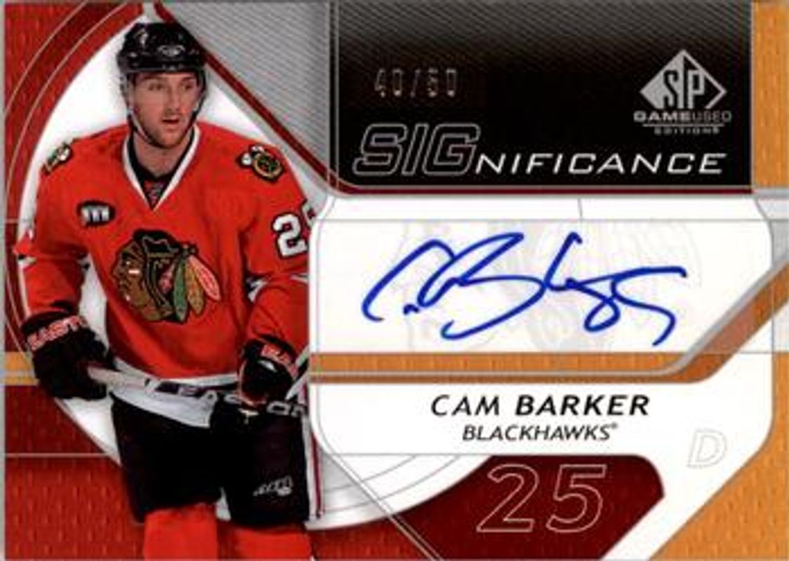 2008 SP Game Used #SIG-CB SIGnificance /50