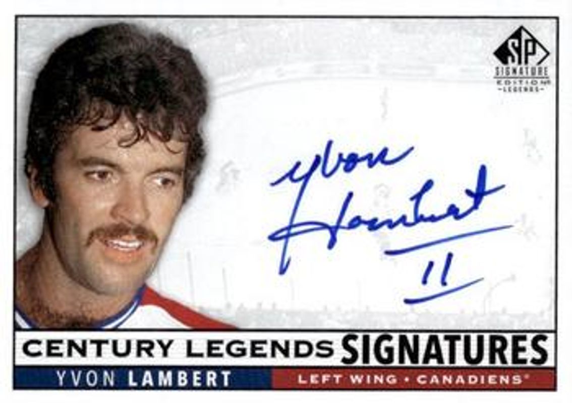 2020 SP Signature Edition Legends #CL-YL Century Legends Signatures