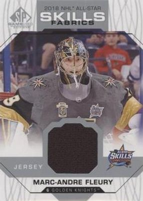 2018 SP Game Used #AS-MA 2018 NHL All Star Skills Fabrics
