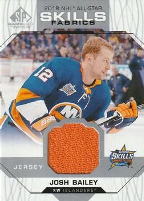 2018 SP Game Used #AS-JB 2018 NHL All Star Skills Fabrics