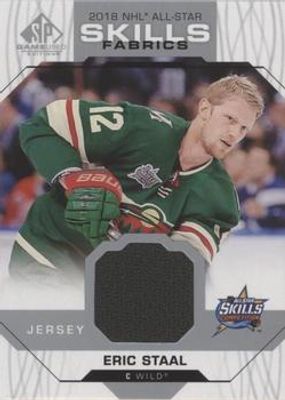 2018 SP Game Used #AS-ES 2018 NHL All Star Skills Fabrics