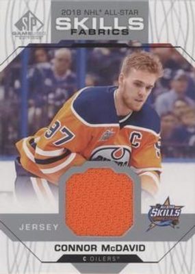 2018 SP Game Used #AS-CM 2018 NHL All Star Skills Fabrics