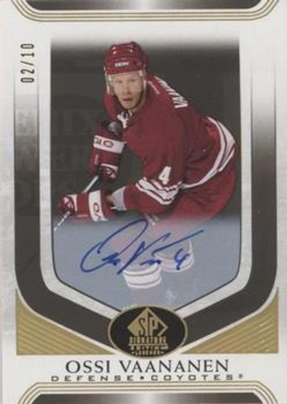 2020 SP Signature Edition Legends #225 Black /10
