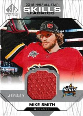 2018 SP Game Used #AS-MS 2018 NHL All Star Skills Fabrics