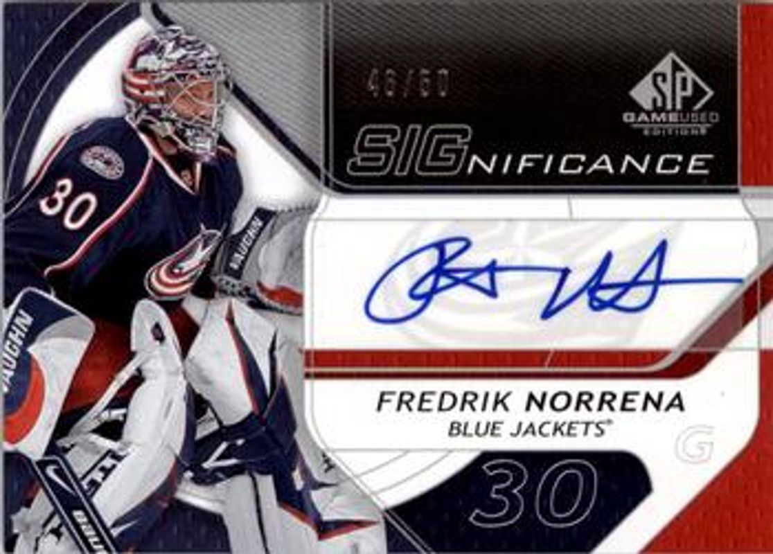 2008 SP Game Used #SIG-FN SIGnificance /50