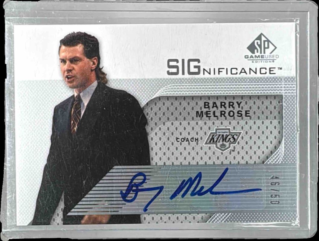 2007 SP Game Used #S-BM SIGnificance /50