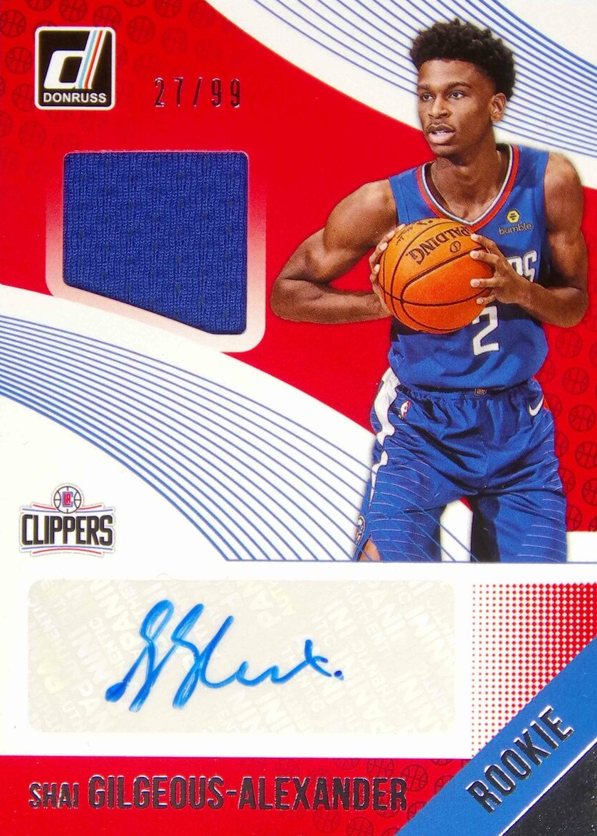 Shai Gilgeous-Alexander RC直書きサイン 49-rookie-