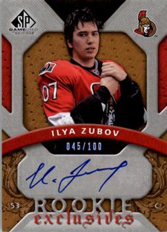 2008 SP Game Used #RE-IZ Rookie Exclusive Autographs /100