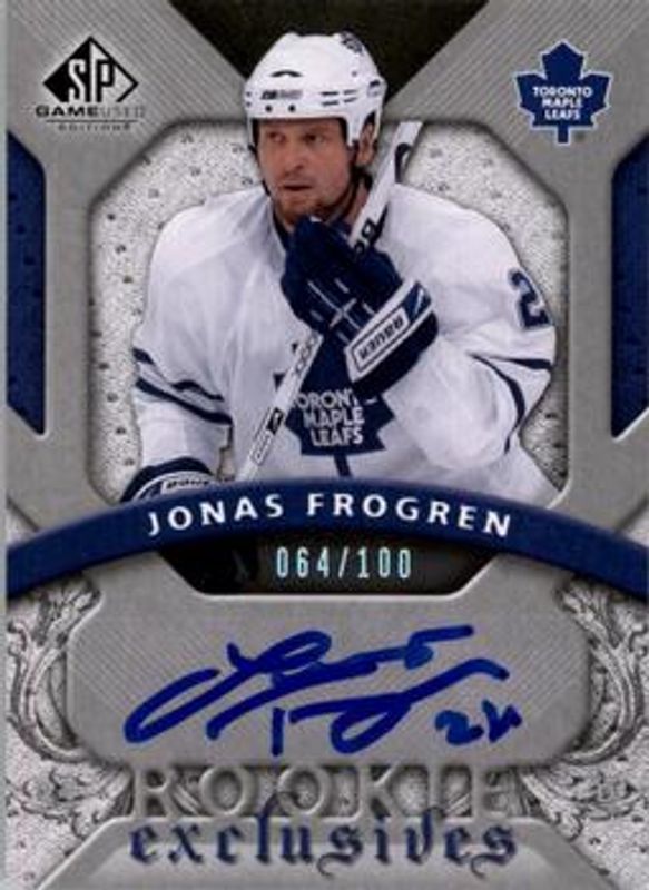 2008 SP Game Used #RE-FR Rookie Exclusive Autographs /100