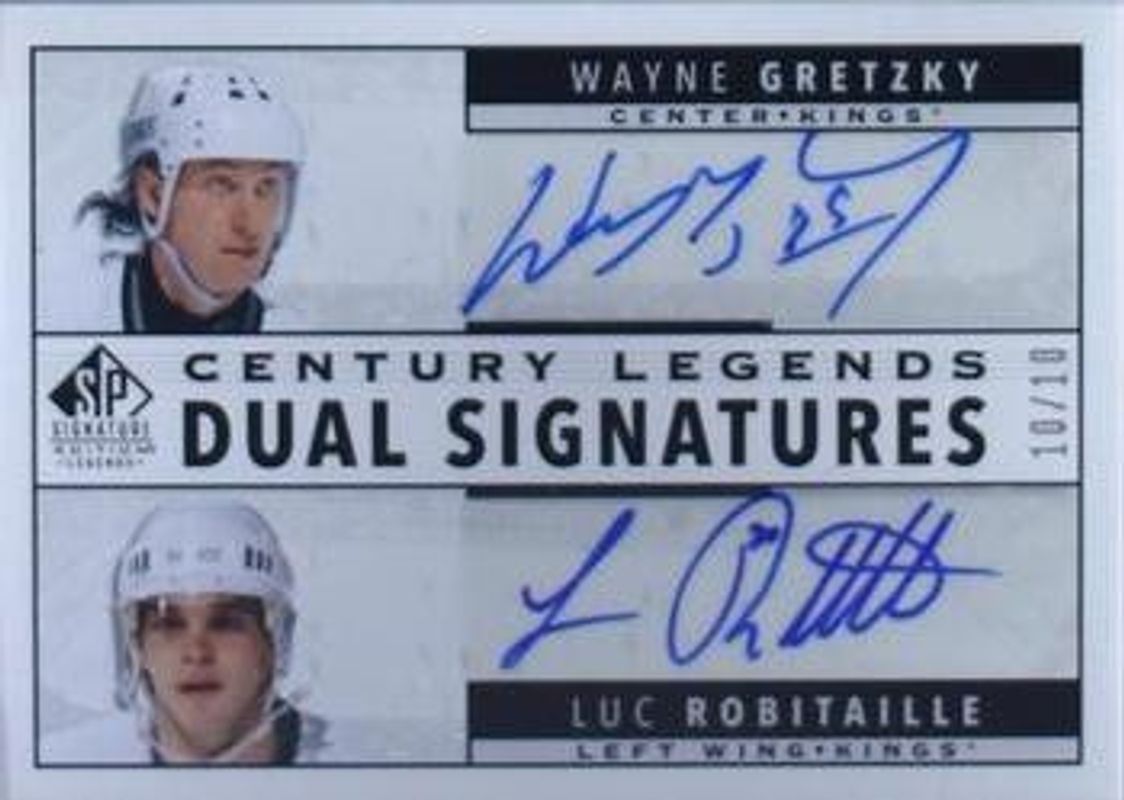 2020 SP Signature Edition Legends #CL2-RG Century Legends Signatures Dual /25