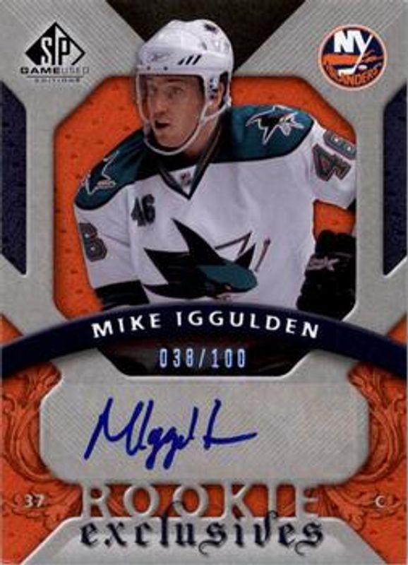 2008 SP Game Used #RE-IG Rookie Exclusive Autographs /100