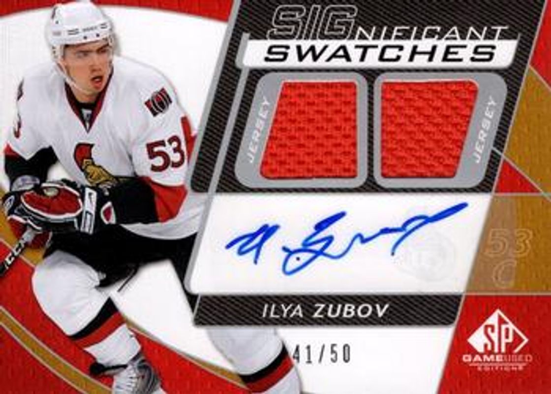 2008 SP Game Used #SS-IZ SIGnificant Swatches /50