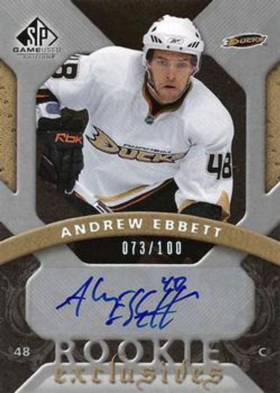 2008 SP Game Used #RE-AE Rookie Exclusive Autographs /100