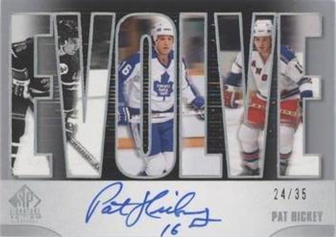 2020 SP Signature Edition Legends #E-9 Evolve Silver Spectrum Foil Autographs /35