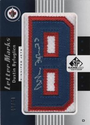 2011 SP Game Used #LM-DB Letter Marks /50