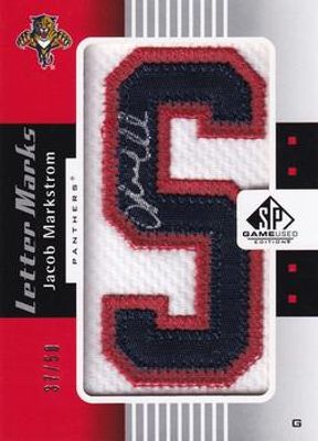 2011 SP Game Used #LM-JM Letter Marks /50