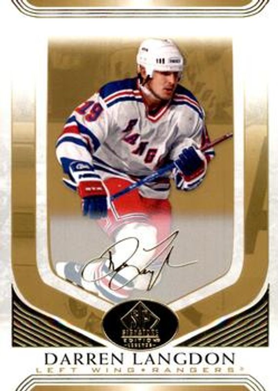 2020 SP Signature Edition Legends #178 Gold Foil