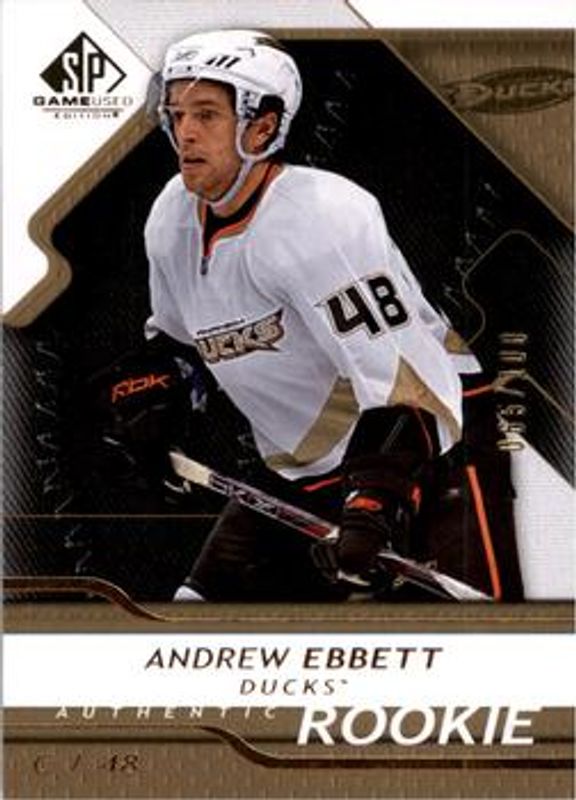 2008 SP Game Used #104 Gold /100