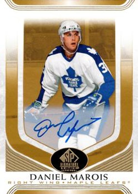2020 SP Signature Edition Legends #185 Gold Spectrum Foil Autographs /25