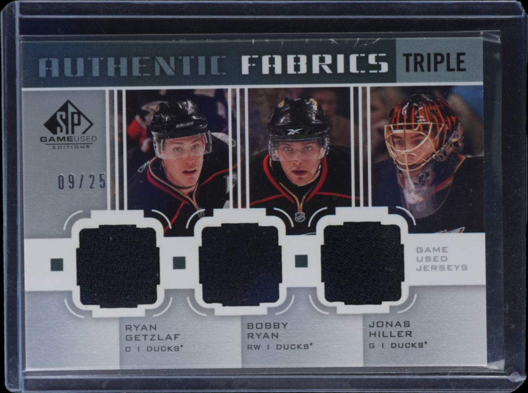 2011 SP Game Used #AF3-ANA Authentic Fabrics Triples /25