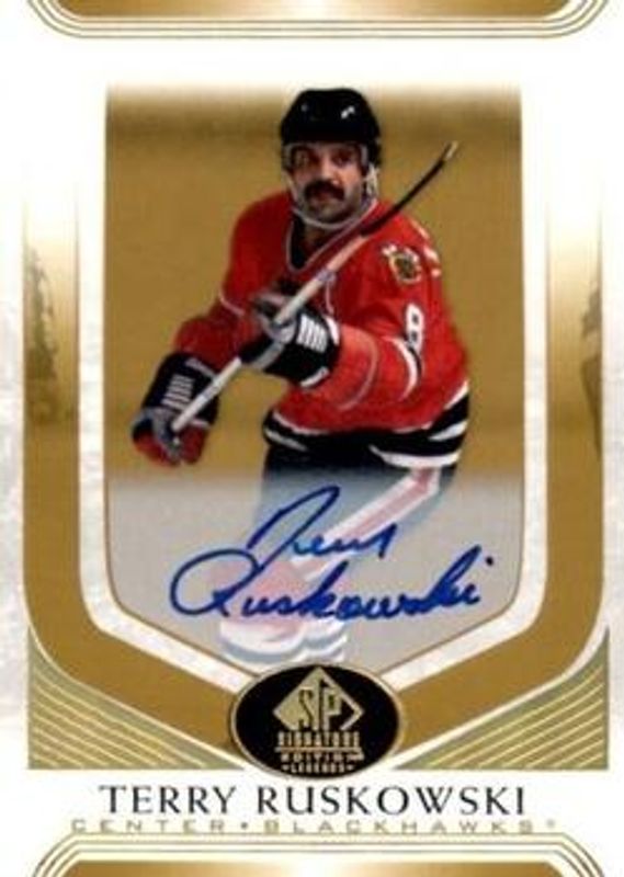 2020 SP Signature Edition Legends #129 Gold Spectrum Foil Autographs /25