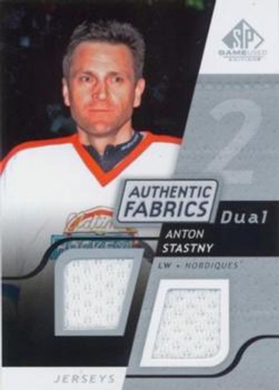 2008 SP Game Used #AF-AS Authentic Fabrics Dual
