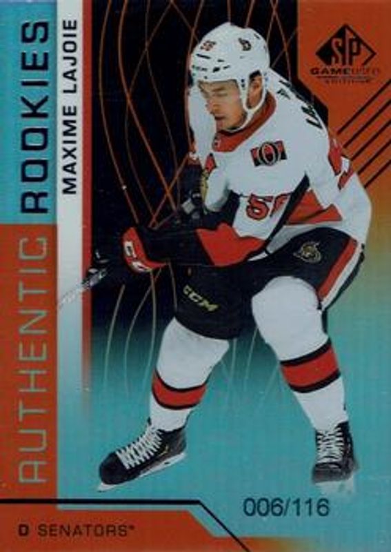 2018 SP Game Used #113 Orange Rainbow /118