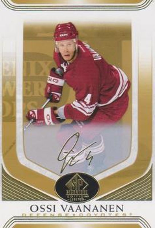 2020 SP Signature Edition Legends #225 Gold Foil