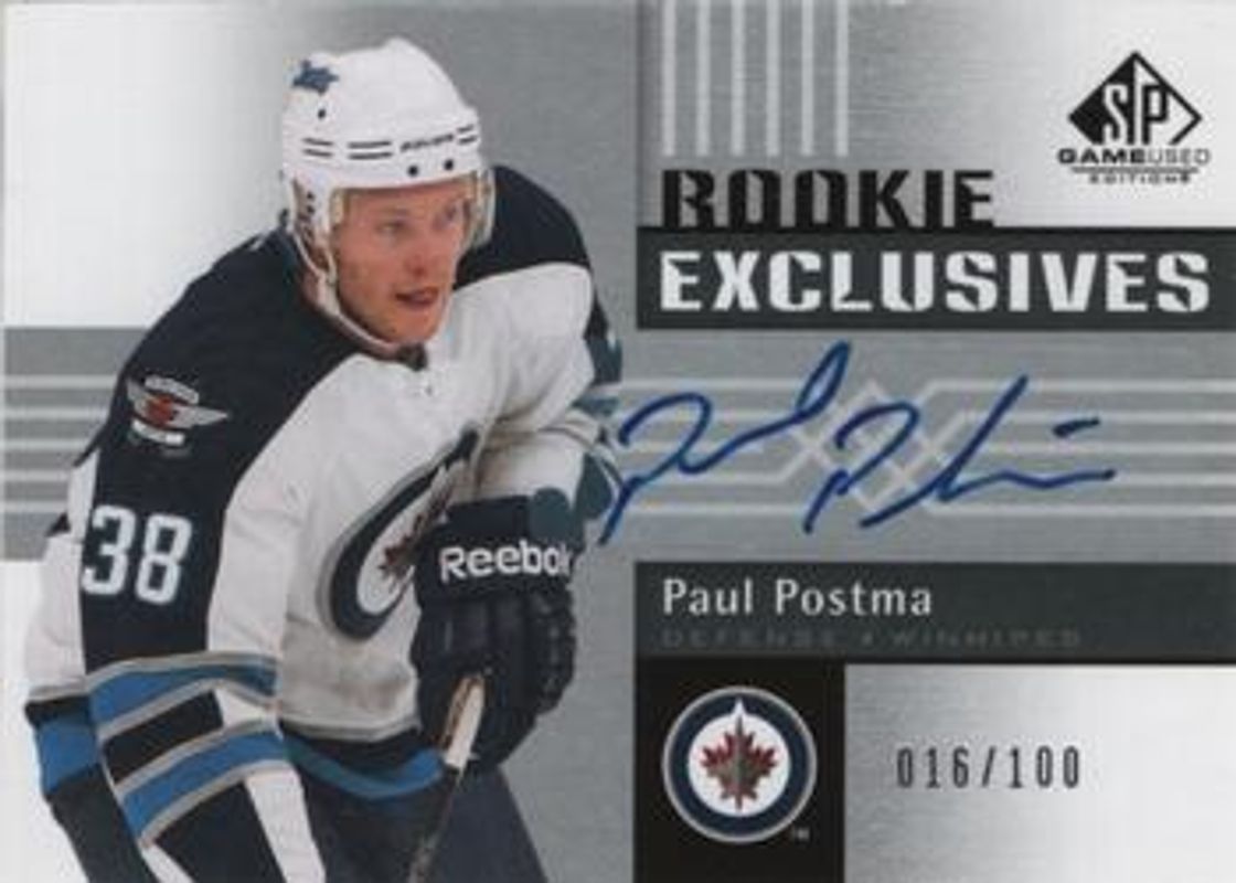 2011 SP Game Used #RE-PP Rookie Exclusives Autographs /100