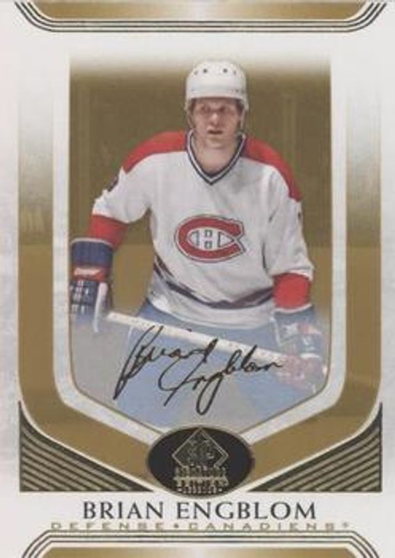 2020 SP Signature Edition Legends #121 Gold Foil