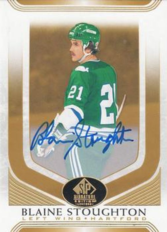 2020 SP Signature Edition Legends #293 Gold Spectrum Foil Autographs /25