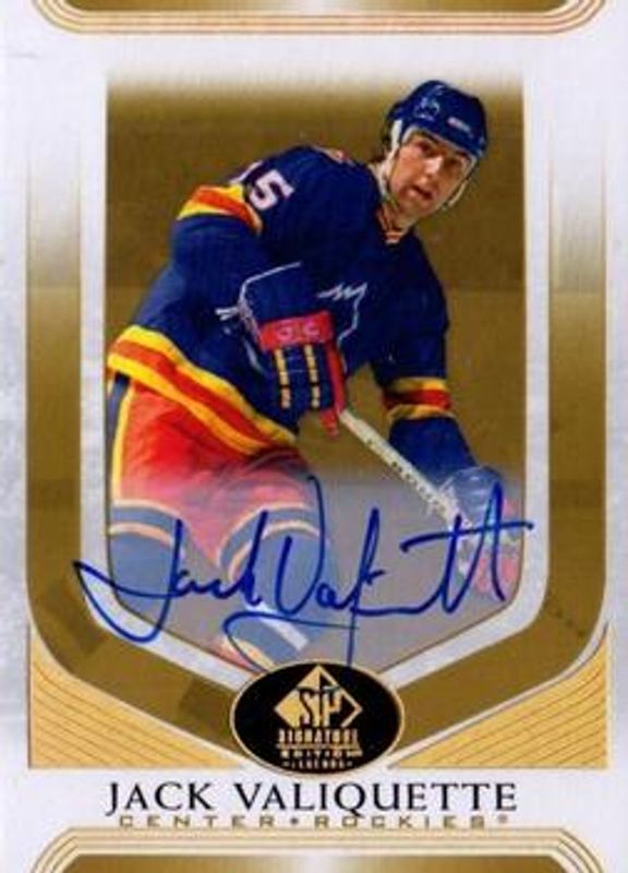 2020 SP Signature Edition Legends #186 Gold Spectrum Foil Autographs /25