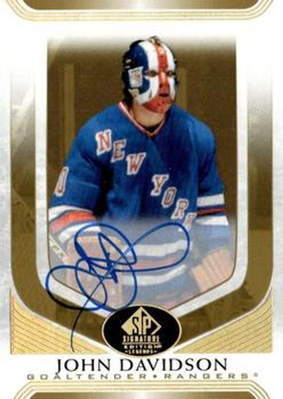 2020 SP Signature Edition Legends #175 Gold Spectrum Foil Autographs /25