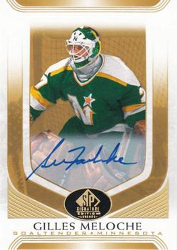 2020 SP Signature Edition Legends #118 Gold Spectrum Foil Autographs /25